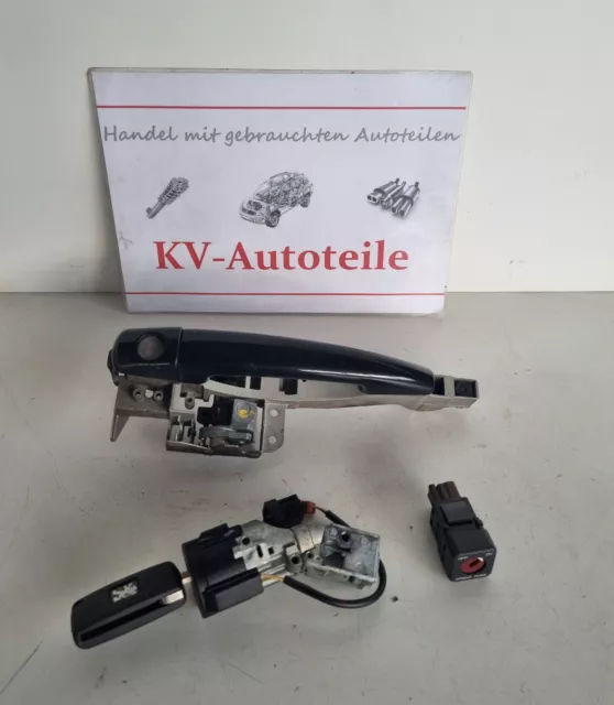 Peugeot 407 2007 Kit Contact Clé Poignée de Porte N0502455 95835T02 9682508180