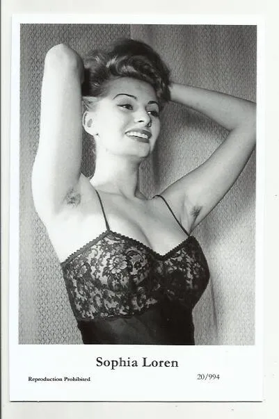 (Bx32) Sophia Loren Swiftsure Photo Postcard (20/994) Filmstar Pin Up Glamour