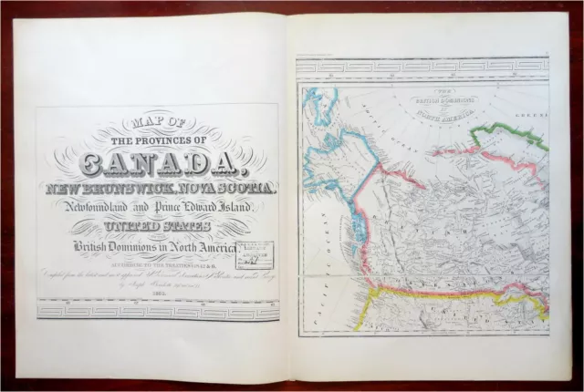 Western Canada British Columbia Yukon Territory Alaska 1903 Hoen Bouchette map