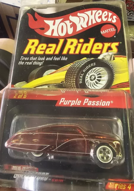 2004 Hot Wheels RLC Real Riders Purple Passion 09033/11000 Series 4 (Red)