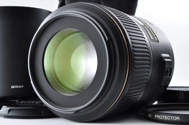 Nikon AF-S Micro Nikkor 105mm F/2.8G ED VR N Prime Lens Near mint Fm Japan #7852