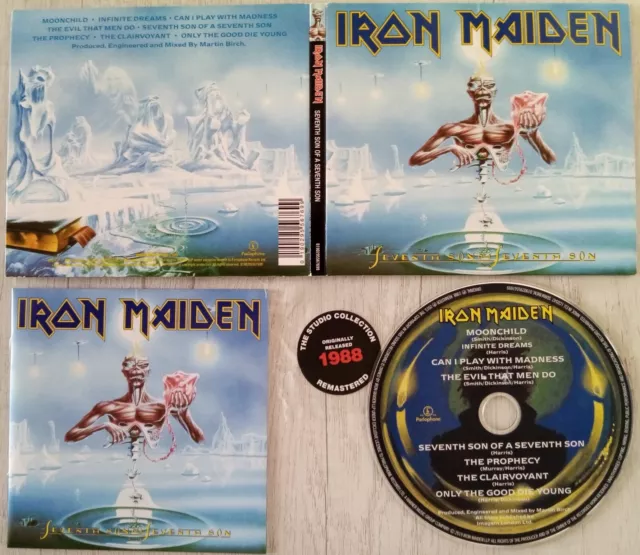 Iron Maiden - Seventh Son Of A Seventh Son Studio Collection Remast 2019 Digi Cd