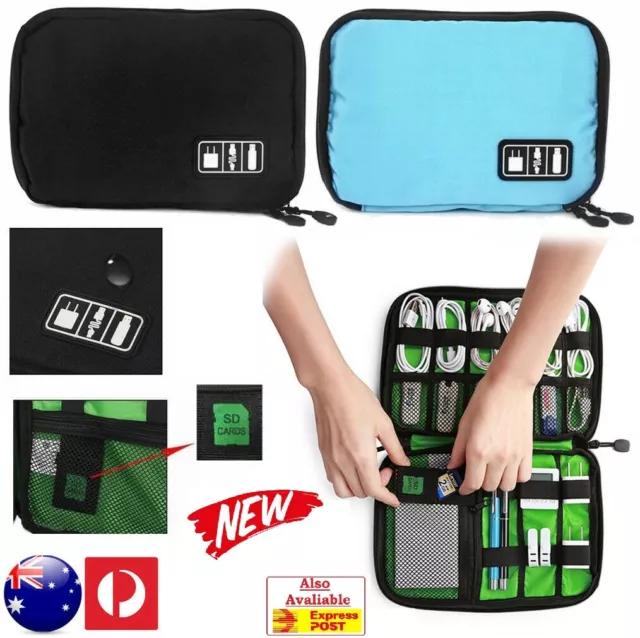 Universal Electronics Accessories Travel Storage USB Bag Case for Cable,Charger