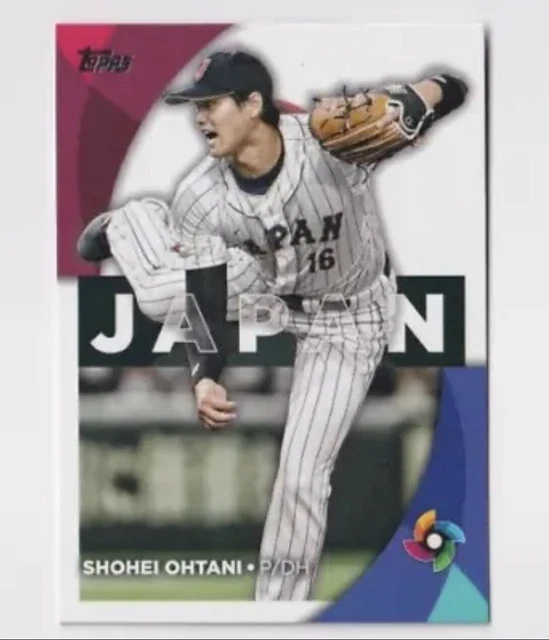SHOHEI OHTANI 2023 TOPPS SERIES 2 WORLD BASEBALL CLASSIC WBC11 JAPAN