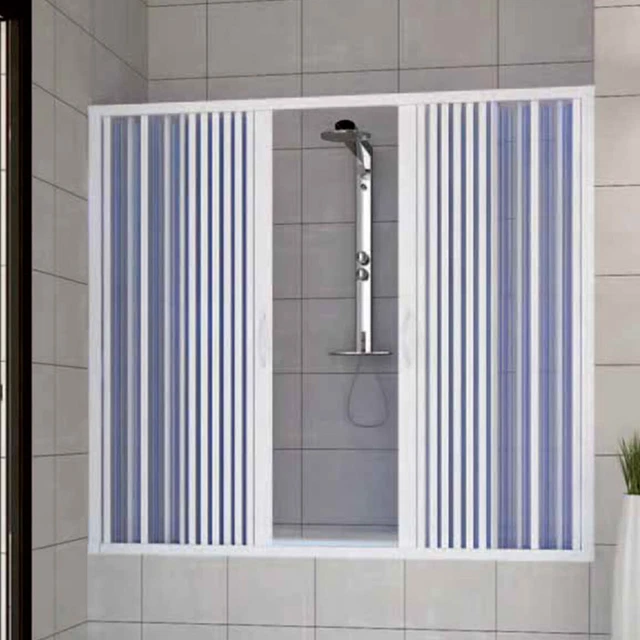 Pare Baignoire Douche En Plastique PVC Mod. Nadia 70x150 Cm Avec Ouverture Laterale 83635792