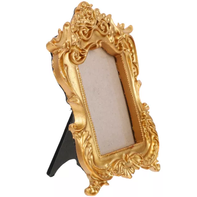 European Style Embossment Photo Frame Carved Vertical Picture Frame Photo Holder