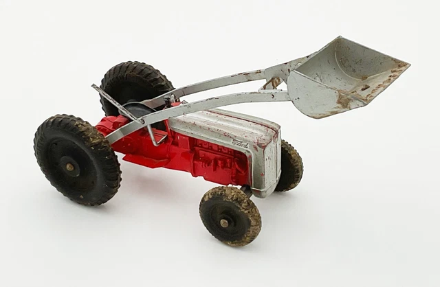 Vintage Ford Toy Farm Tractor with Front Loader, Circa 1950's