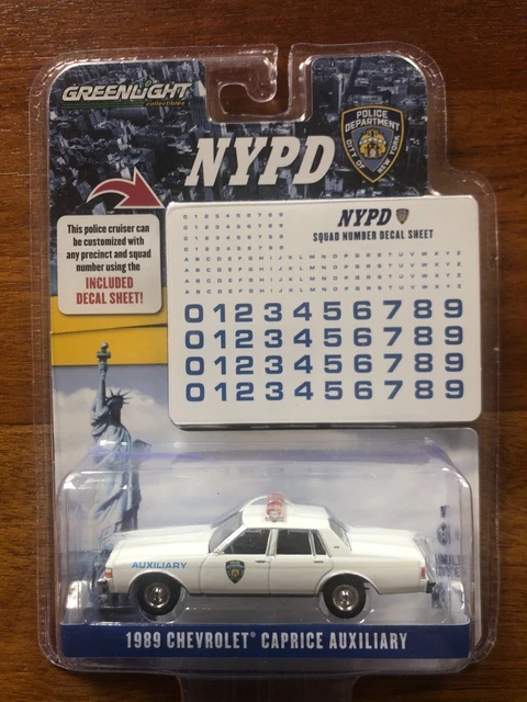 Miniature FORD BRONCO 1967 NEW YORK POLICE DEPARTMENT (NYPD) 1/24