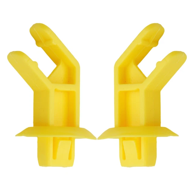 2 Clip Supporto Cofano Per Ford Escape Focus C-Max 2013-2017 - Ricambio AM5Z16828A, Nylon Giallo - Foto 11