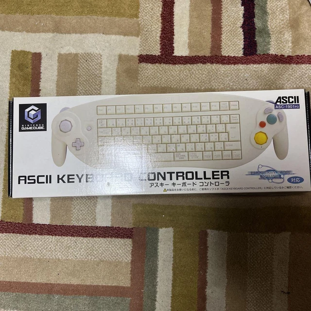 ASCII ASC-1901PO Wired Keyboard controller White Compatible for Game(s)