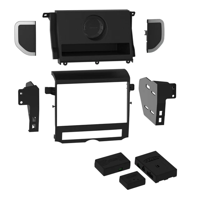 Metra 95-9405B 2DIN Kit + CAN Bus Adapter for Land Rover LR4 2010-2016