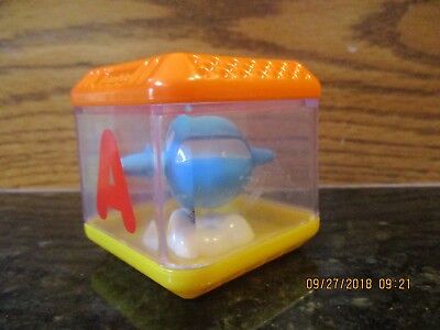 Fisher Price Stacking Letter building peek a blocks You Pick alphabet part toy 3
