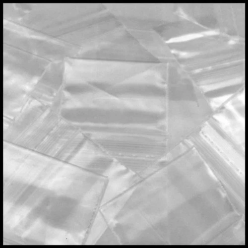 1510 Mini Plastic Baggies 100 Bags 1.5" X 1" clear