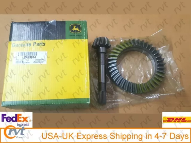 Genuine LVA19814 Ring Gear and Pinion for John Deere Tractor 5000 Series