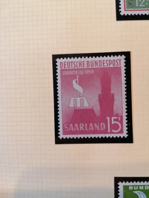 OPD Saarbrücken 1958, Mi-Nr. 435, postfrisch