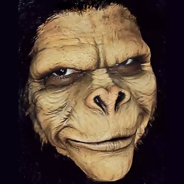 Woochie Foam Latex Prosthetic Piece - Apeman - Planet of the Apes, Monkey, Face