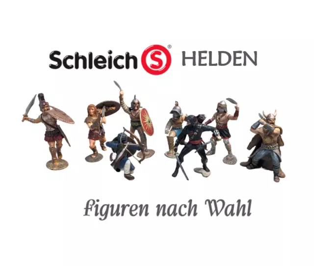 Schleich® World of History neue Helden   - Figuren nach Wahl ⚔️ selten alt