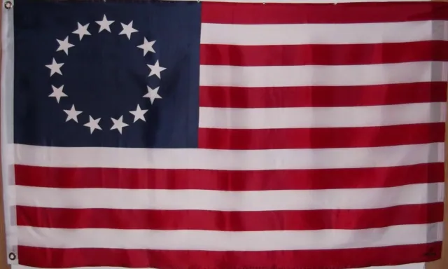 3x5 FT POLYESTER US AMERICAN BETSY ROSS 13 STAR USA HISTORIC FLAG