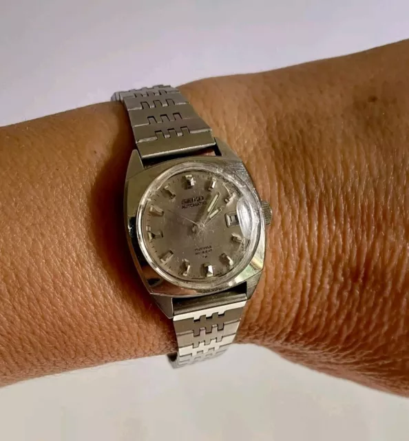 Seiko Automatico Vintage Hi Beat Funzionante Orologio Lady