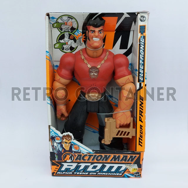 VINTAGE 1990 HASBRO ACTION MAN - Atom Meca Paine Action Figure MISB MOC ...