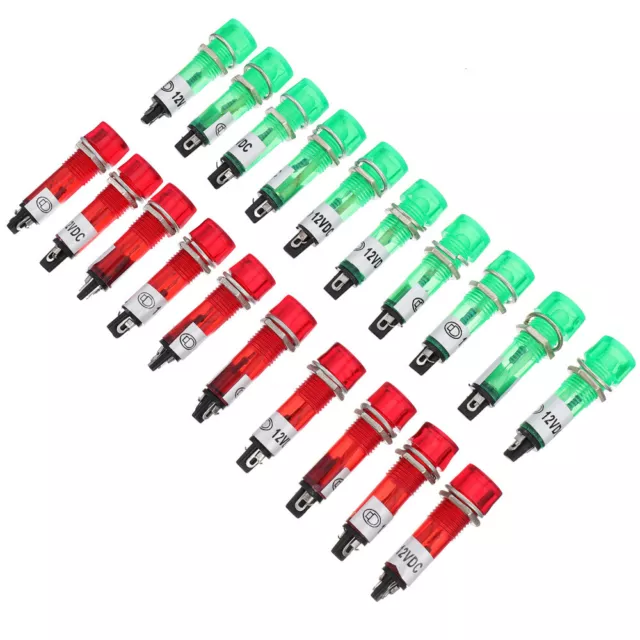 20 Pcs Bike Brake Screw and Nut Electrical Control Panel Light Signal