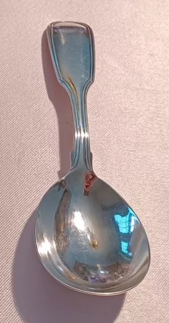 Victorian 1848 Sterling Tea Caddy Spoon- 4 3/8"