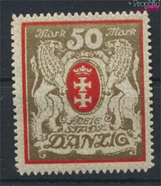 Gdansk 100Y Un neuf 1922 grande Crest (9910771