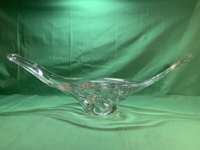 Grande COUPE cristal Style DAUM France TBE Centre De Table 
