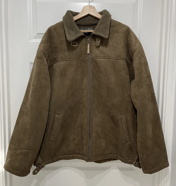 Pg field best sale mock leather jacket