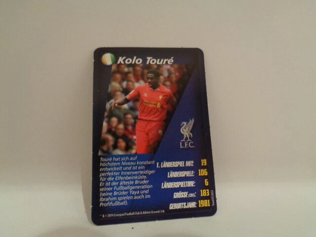 Collectible picture - Real Madrid - Kolo Toure