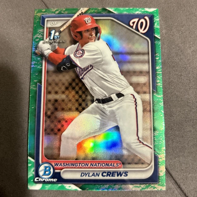 DYLAN CREWS 2024 Bowman Prospects Dylan Crews Lunar Glow Chrome