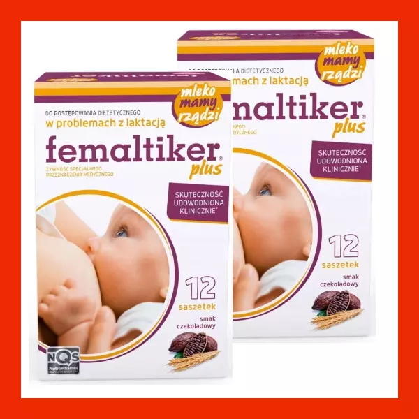 Femaltiker Plus Chocolate 12/24/36 Bags Breastfeeding Problems Lactation