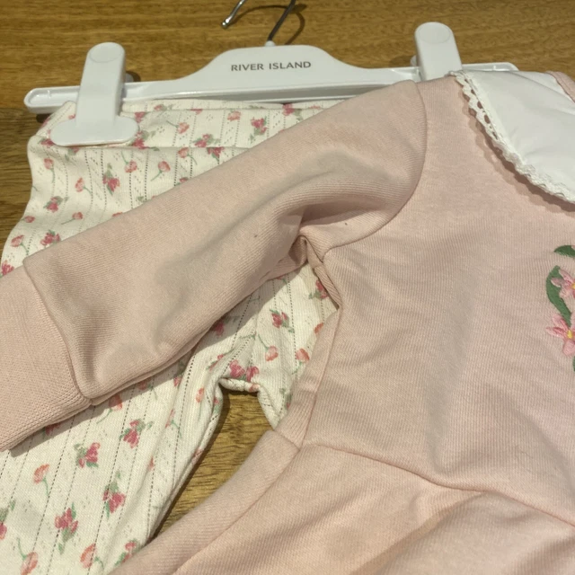 Baby Girls Outfit Age 3/6 Months Bnwt River Island 3