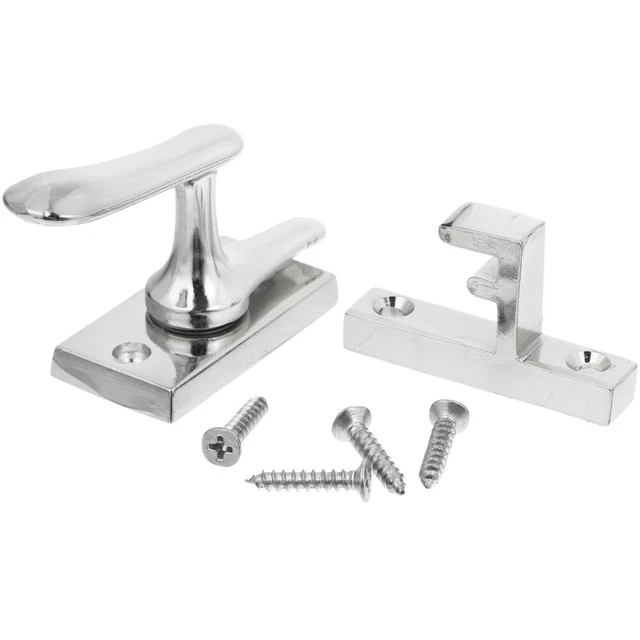 2 Fermaporta Per Roulotte E Camper - In Lega Di Zinco Con Molle In Acciaio - Foto 6