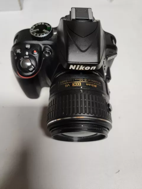 Nikon D D3300 24.2MP Digital SLR Camera - Black (Kit w/ AF-S DX VR II 18-55mm...