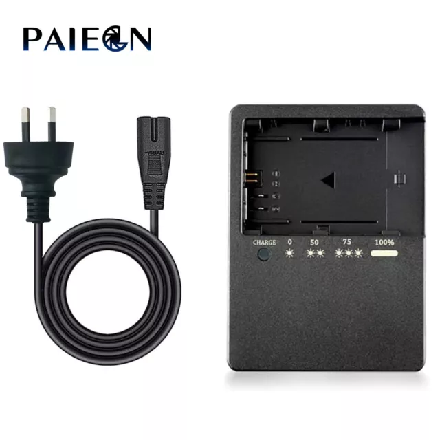 Paiegn LC-E6 Battery Charger For Canon LP-E6N EOS R5 80D 70D 60D 5D Mark III 6D
