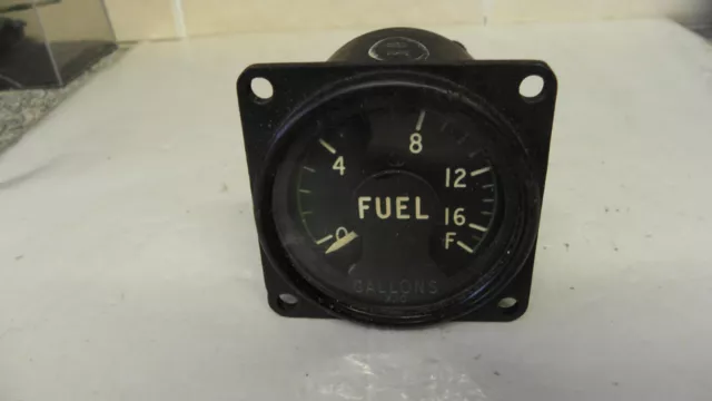Aircraft Part Gloster Meteor Fuel Contents Gauge