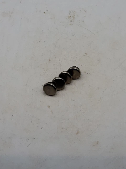 Clavos para deslizamiento de silla - 4 piezas - cromo suave al tacto - protección del piso