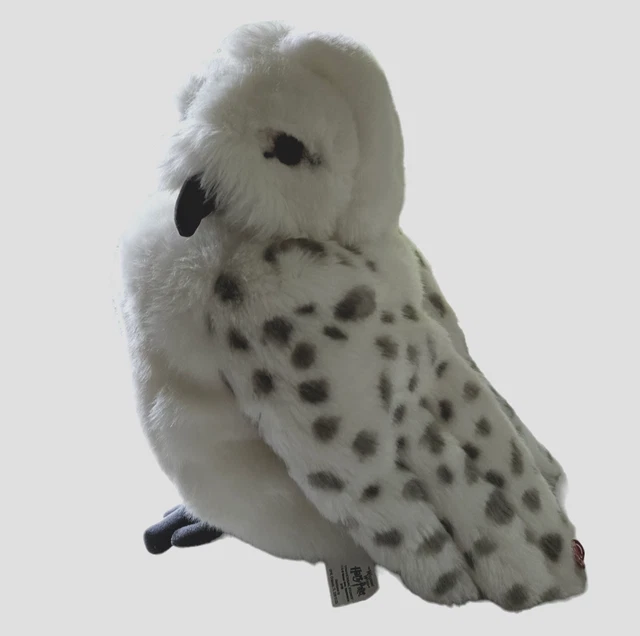 HARRY POTTER HEDWIG Universal Studios Owl Plush Hand Puppet Turning