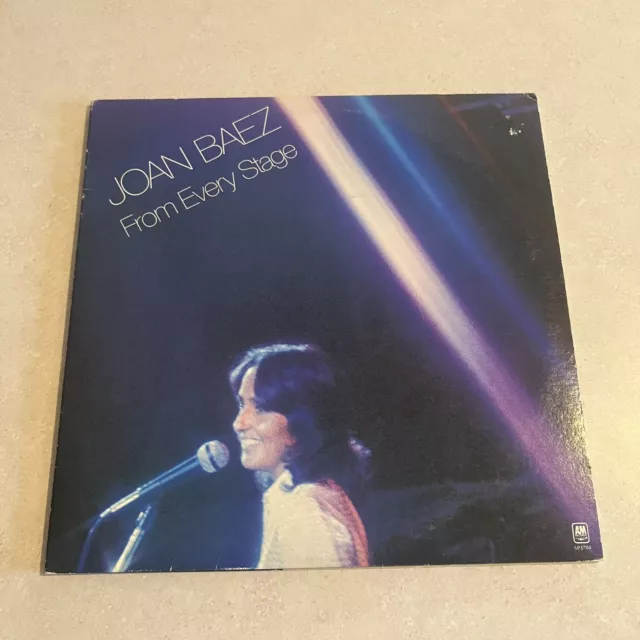 Joan Baez Vinyl From Every Stage SP3704 A&M Records Album Vintage