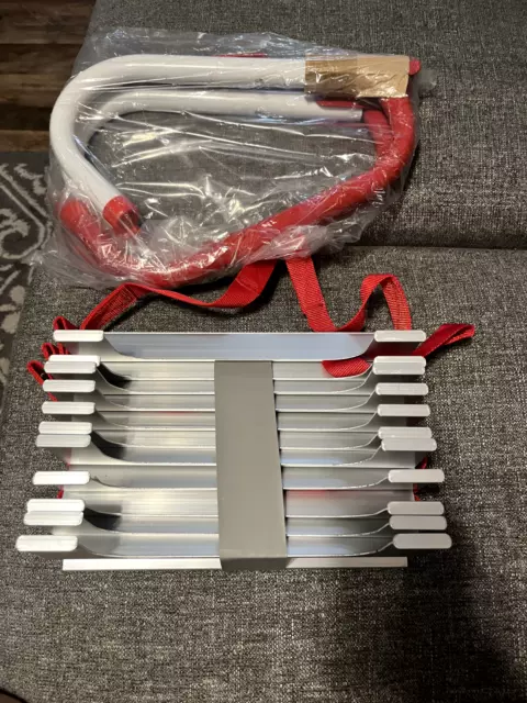 Escalera de ventana de seguridad contra incendios en excelente estado, escape rápido de emergencia para niños KL-2S