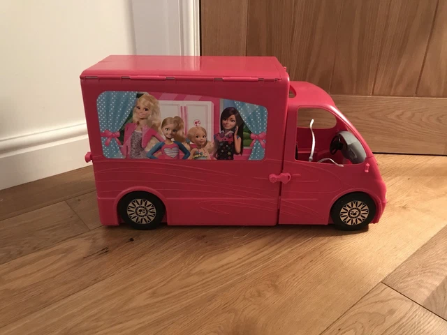 Barbie Camper Casa Mobile Barbie Juego De Muñecas Barbie Camper