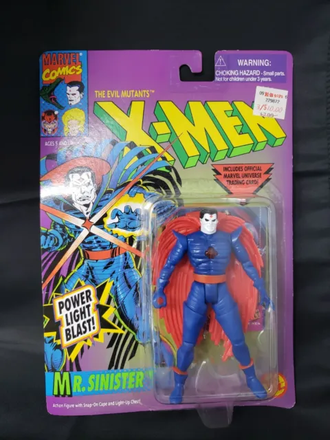 1996 Toy Biz Marvel Uncanny X-Men The Evil Mutants- Mr. Sinister Sealed
