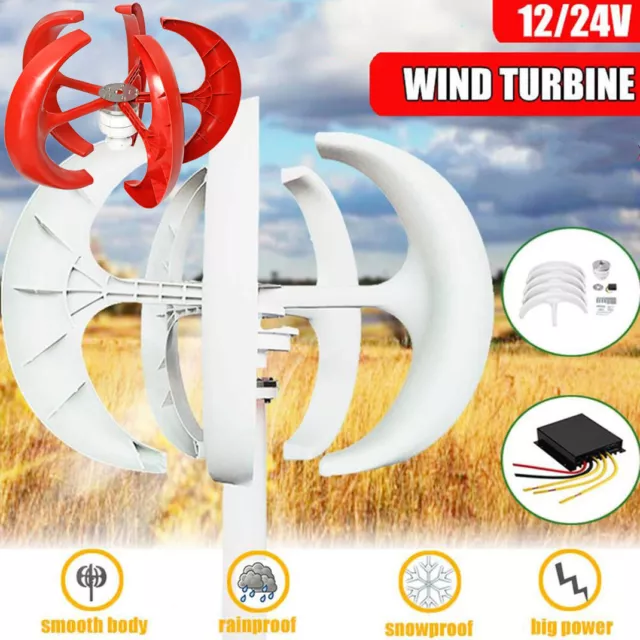 Generatore per turbina eolica 800W DC 12V 24V Wind Turbine MPPT Controller Power