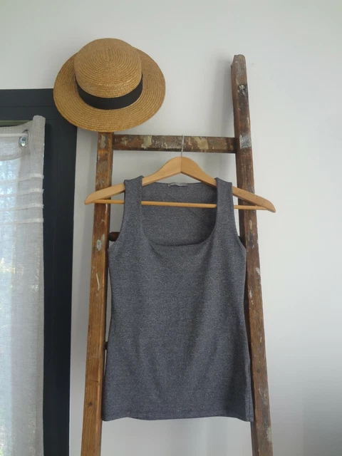 Chemise-tunique Zara En Satin Bronze - Taille XS (34/36) - Occasion Très Bon état
