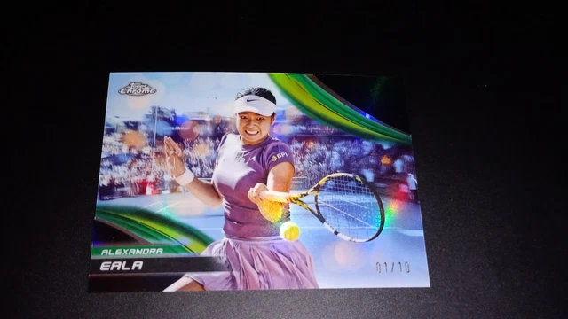 2024 Topps Chrome Tennis ALEX DE MINAUR Purple Refractor /499 #98