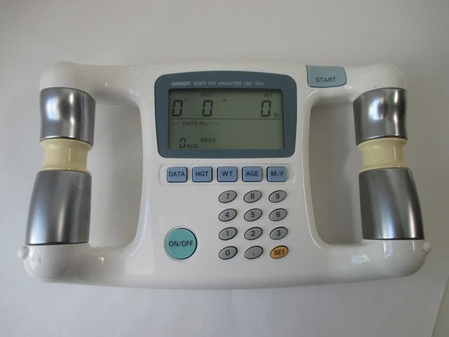 Monitor de salud de pérdida de grasa Omron Body Logic Pro analizador de grasa modelo HBF-300