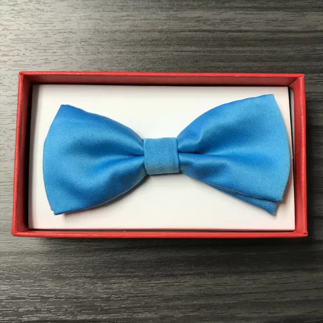 Blue Bow Tie for Baby Toddler Boys Girls Children Infant Formal Adjustable