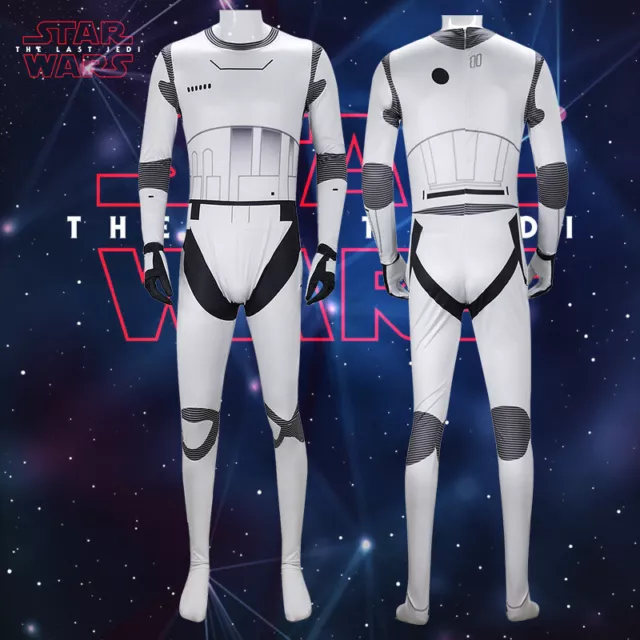 Star Wars Imperial Stormtrooper Jumpsuits Cosplay Adult Kids Bodysuits Costumes
