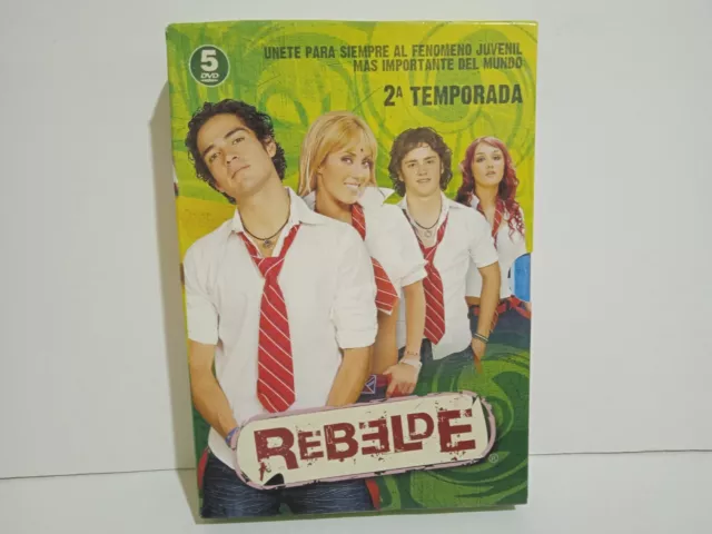 Rebelde - Segunda Temporada - 5 x DVD - BOX - Castellano - 2007